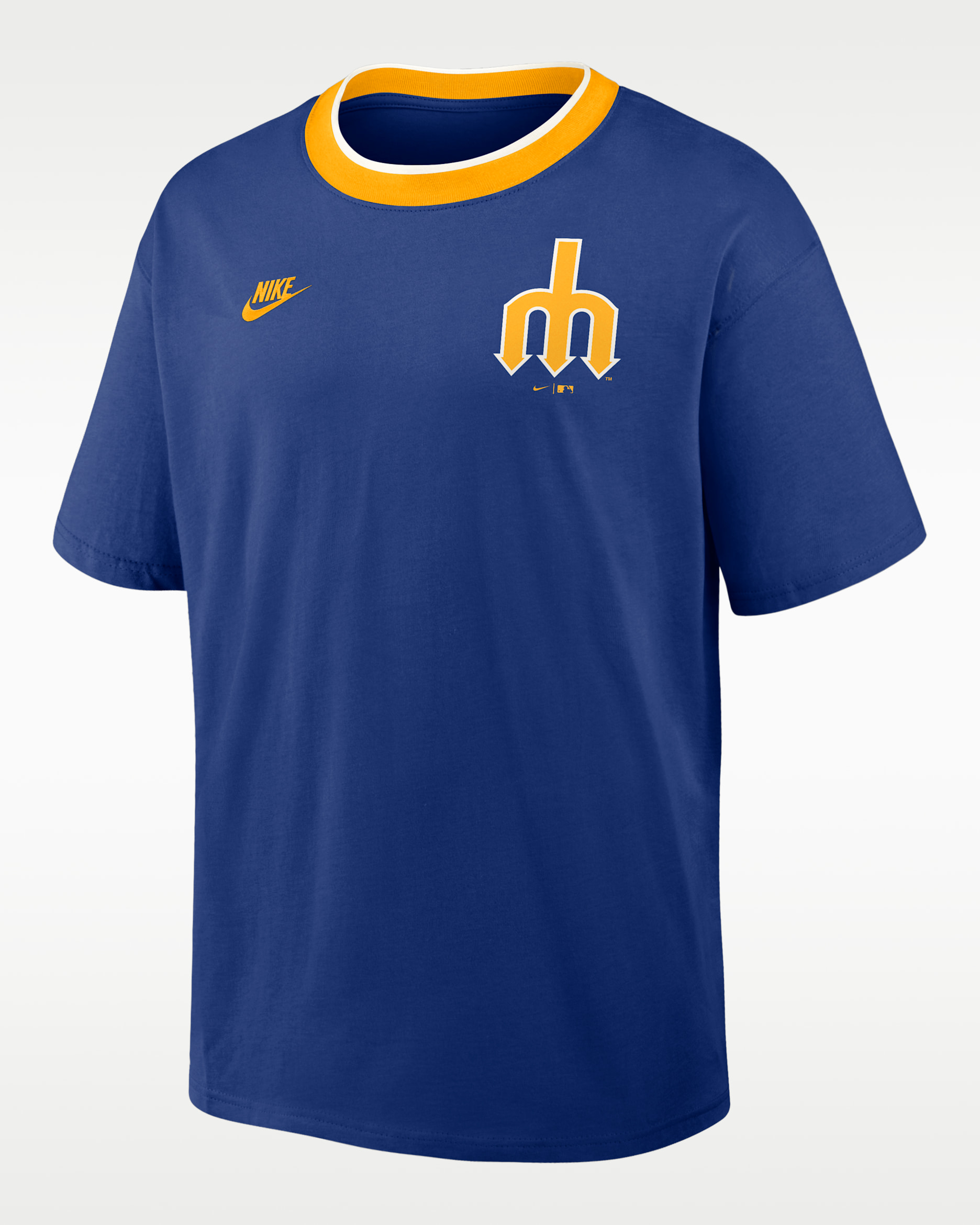 Seattle Mariners Cooperstown Ringer Men's Nike MLB T-Shirt. Nike.com